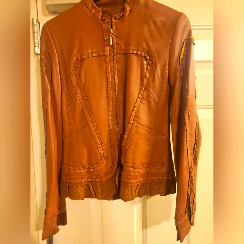 Leather jacket